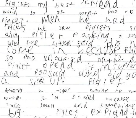 A Winnie the Pooh Story by Tilly Age 6